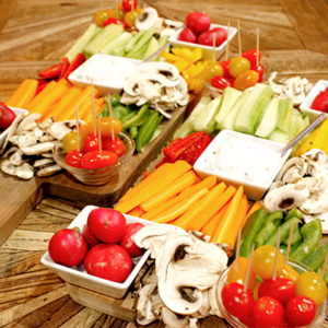 planche végétarienne